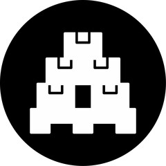 Obraz premium pallet Icon