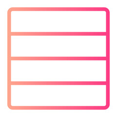 Obraz premium layout gradient icon