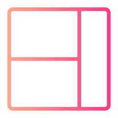 layout gradient icon