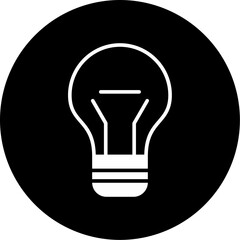 Obraz premium Light Bulb Icon