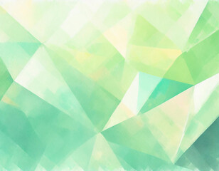 Fototapeta premium green polygon texture