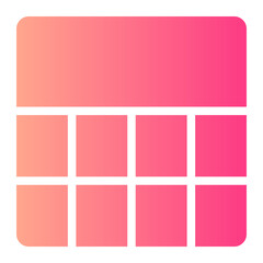 layout gradient icon