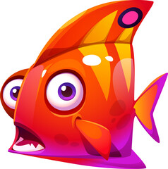 Scared Fish Character