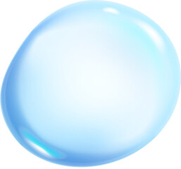 Obraz premium Realistic Water Drop