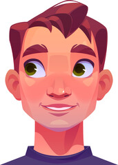 Shy Man Face