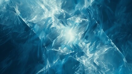 Obraz premium Blue Background With Ice and Water