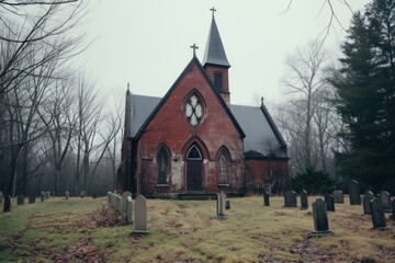 Fototapeta premium Reverent Bishop holy church. Holy prayer. Generate AI