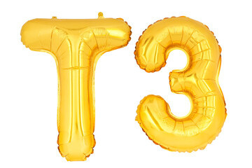 Golden word and number T3 isolate no white background.png
