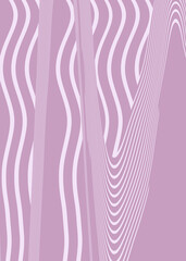 Abstract graphic background with bunch of irregular stripes. Abstract poster