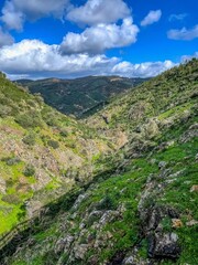 Alferce, Passadiços Barranco do Demo, vale, Portugal, Algarve, ponte, valley trail, suspension bridge, bridge