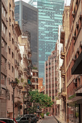 Obraz premium street in the city