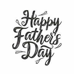 Father's Day celebration background adorned with a gift box mug calendar mustache heart shape

