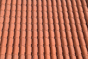 Red Roof Tiles of Buildings in Dubrovnik Old Town