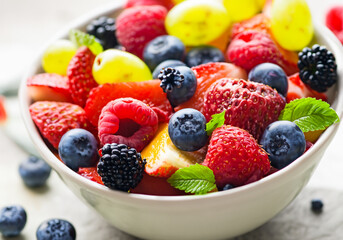 Fruit Salad with Berries