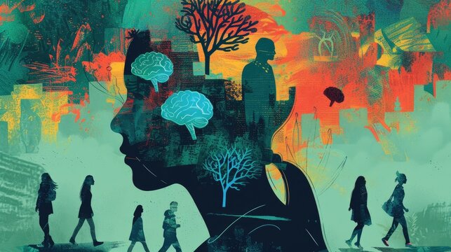 World Mental Health Day aims to raise awareness and support for mental health issues promoting a positive mentality towards mental healthcare - Powered by Adobe