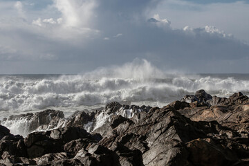 Rough sea day
