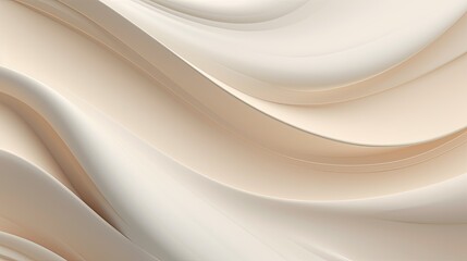 Abstract wallpaper background with smooth and curved lines created by folding paper in the shape of waves