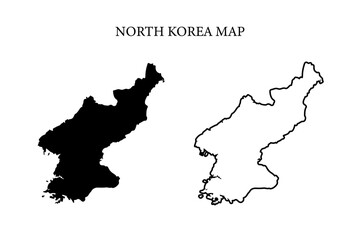 North Korea region map