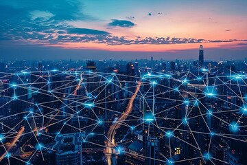 Digital network and city infrastructure