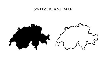Switzerland region map