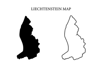 Liechtenstein region map