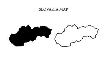 Slovakia region map