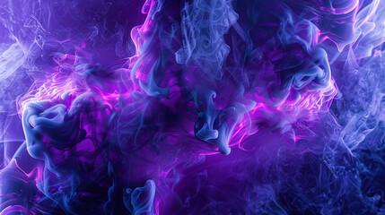 serene abstract smokey backgrounds with violet glowing neon, featuring abstract smokey backgrounds