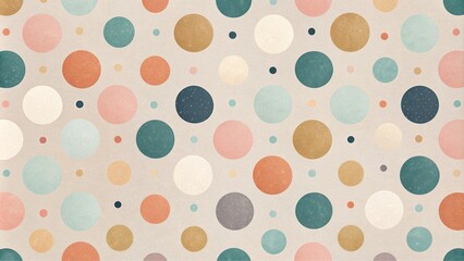 Polka dots wallpaper background 