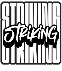 Striking Typography Design for Streetwear Brand