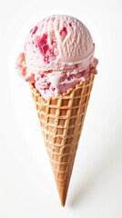 soft serve ice cream on colorful background product image