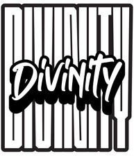 Divinity Typography Design for Streetwear Brand