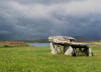 4000 year old Wedge Tomb near Schull West Cork Ireland
