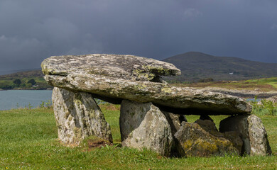 4000 year old Wedge Tomb near Schull West Cork Ireland

