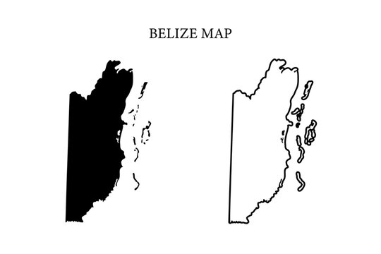 Belize region map
