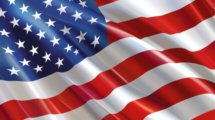 USA flag background design for Independence