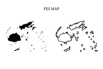 Fiji region map