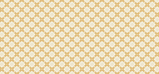 Fototapeta premium Brown Kawung Javanese Batik Background seamless pattern with stripes