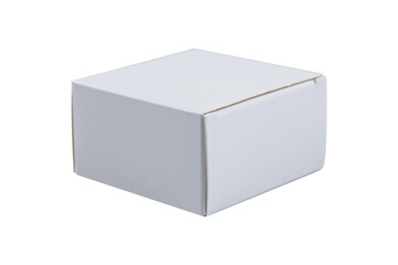 Fototapeta premium White box isolated on white background.