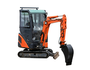 Isolated excavator