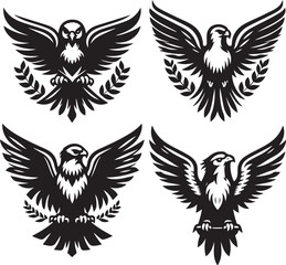 Obraz premium falcon vector ilastration