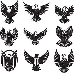 falcon vector ilastration