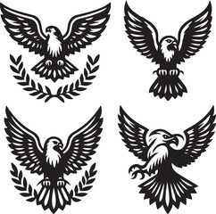falcon vector ilastration