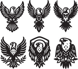 falcon vector ilastration
