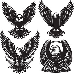 falcon vector ilastration