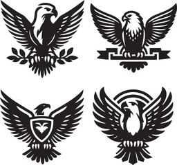 Obraz premium falcon vector ilastration