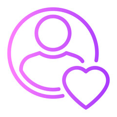 heart gradient icon