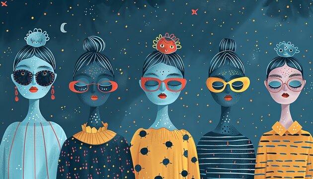 Fashion runway show debuting the latest clothing line, front view, Fashion debut, Robotic tone, Triadic Color Scheme