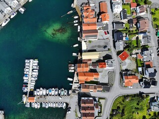 Akrehamn on Karmoy island in Norway