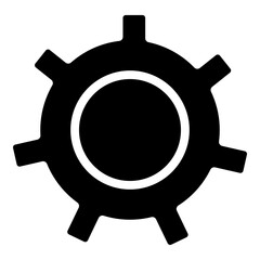 settings Glyph Icon Design