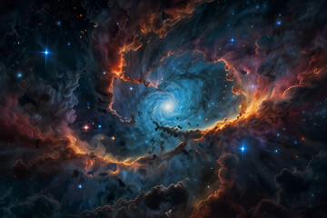 In the Depths of the Cosmos Embracing the Chaos Where Order Yields to Unpredictability and Reality